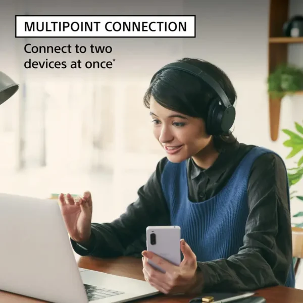 ⁦سماعات لاسلكية Sony WH-CH720N، إلغاء الضوضاء النشط، التحكم باللمس⁩ - الصورة ⁦4⁩
