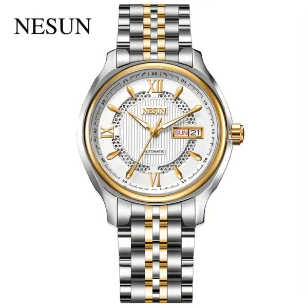 ⁦ساعة NESUN للرجال ميكانيكية أوتوماتيكية⁩ - الصورة ⁦3⁩