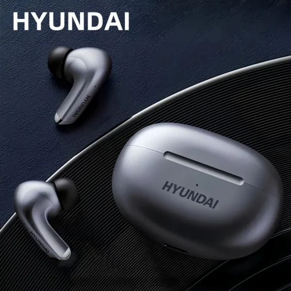 ⁦سماعات أذن لاسلكية HYUNDAI LP5 - صوت محيطي محسن، تقليل الضوضاء النشط⁩ - الصورة ⁦4⁩