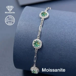 سوار نسائي أنيق من الفضة عيار 925 بوزن 1.5 قيراط