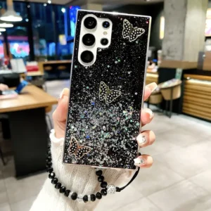 حافظة نجمية لهاتف سامسونج جالاكسي S24 S24Plus S24Ultra