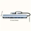 ⁦محول 8 في 1 مع منفذ صوت USB، محول متعدد المنافذ للكمبيوتر اللوحي، يعمل بالطاقة USB، جهد تشغيل 5 فولت، متوافق مع الأجهزة اللوحية.⁩ - الصورة ⁦5⁩